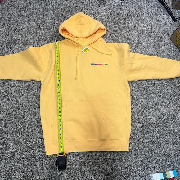 BROCKHAMPTON Men's Iridescence Couch Hoodie Size L In Yellow - Picture 2 of 6